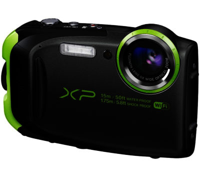 Fujifilm FinePix XP80 Tough Compact Camera - Graphite & Green